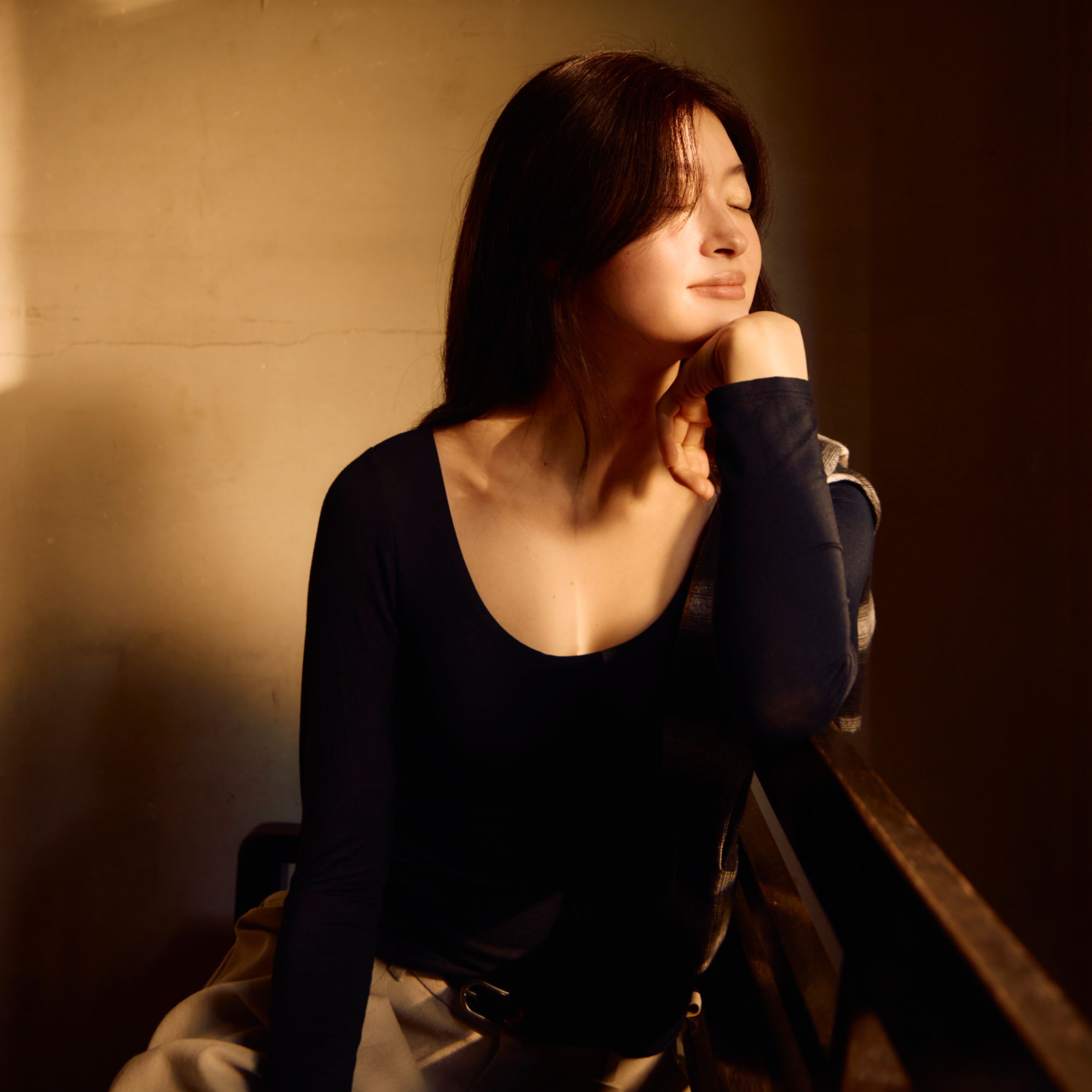 Long Sleeve 3D Bra T-Shirt (FEMALE)