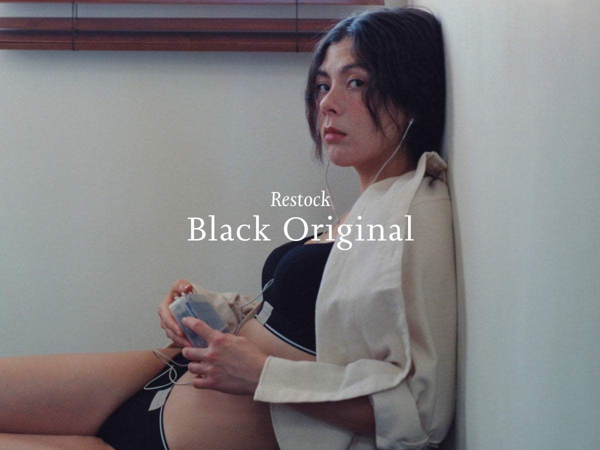 【再入荷】ずっと愛されてきた定番の黒。“Black Original” のブラ・ショーツ・ボクサーが再入荷