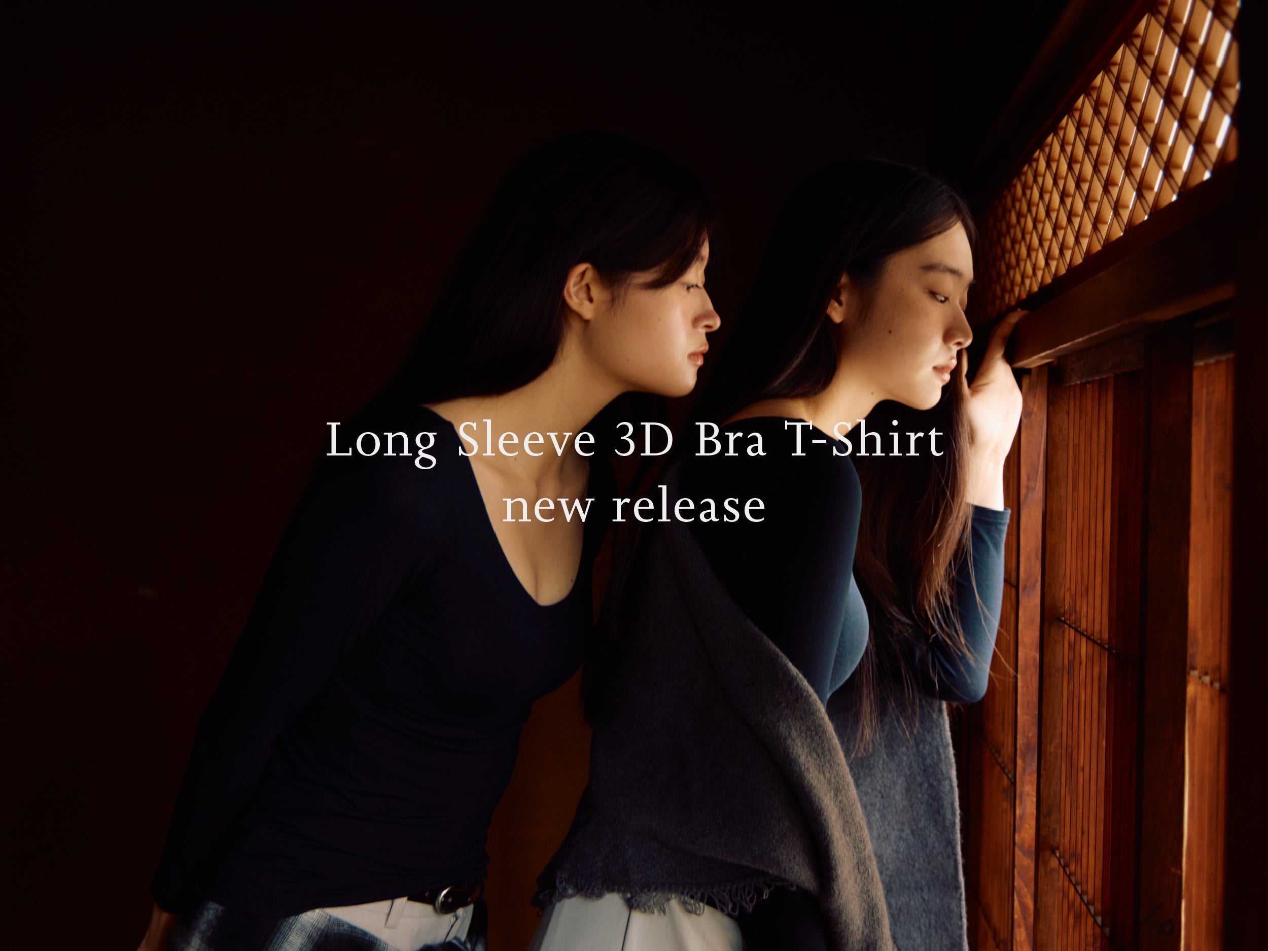 【新アイテム】Long Sleeve 3D Bra T-Shirtが新発売
