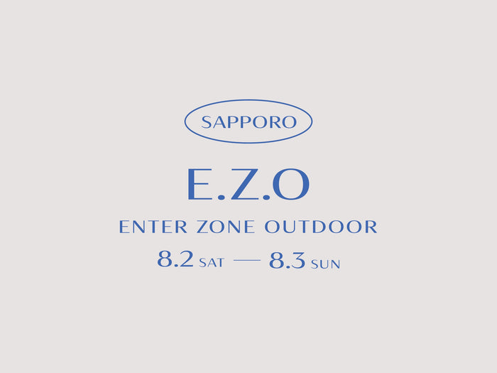 🐏E.Z.O Enter Zone Outdoorに出展します！【8/2(土)ー 3(日)】