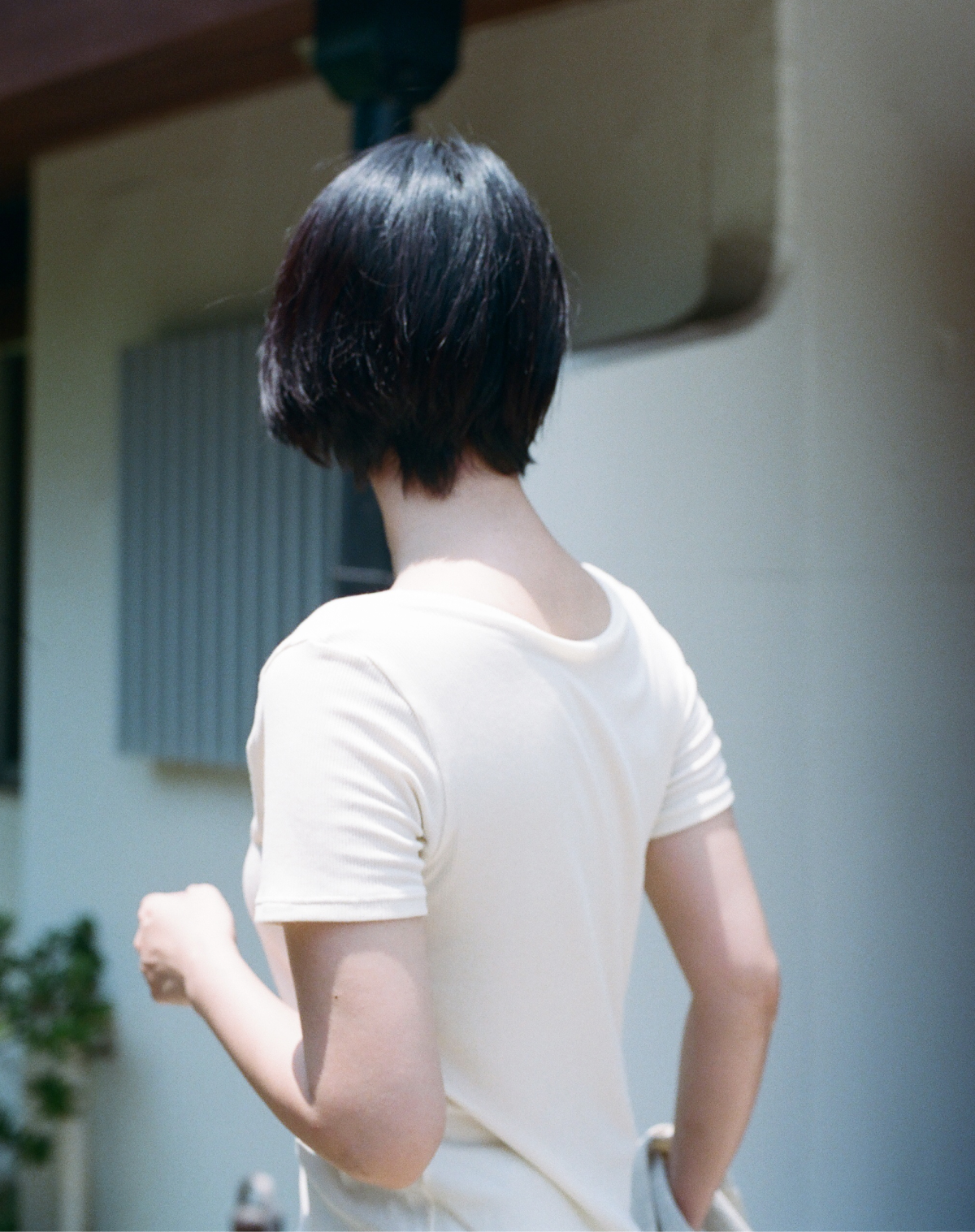 Ribbed 3D Bra T-Shirt