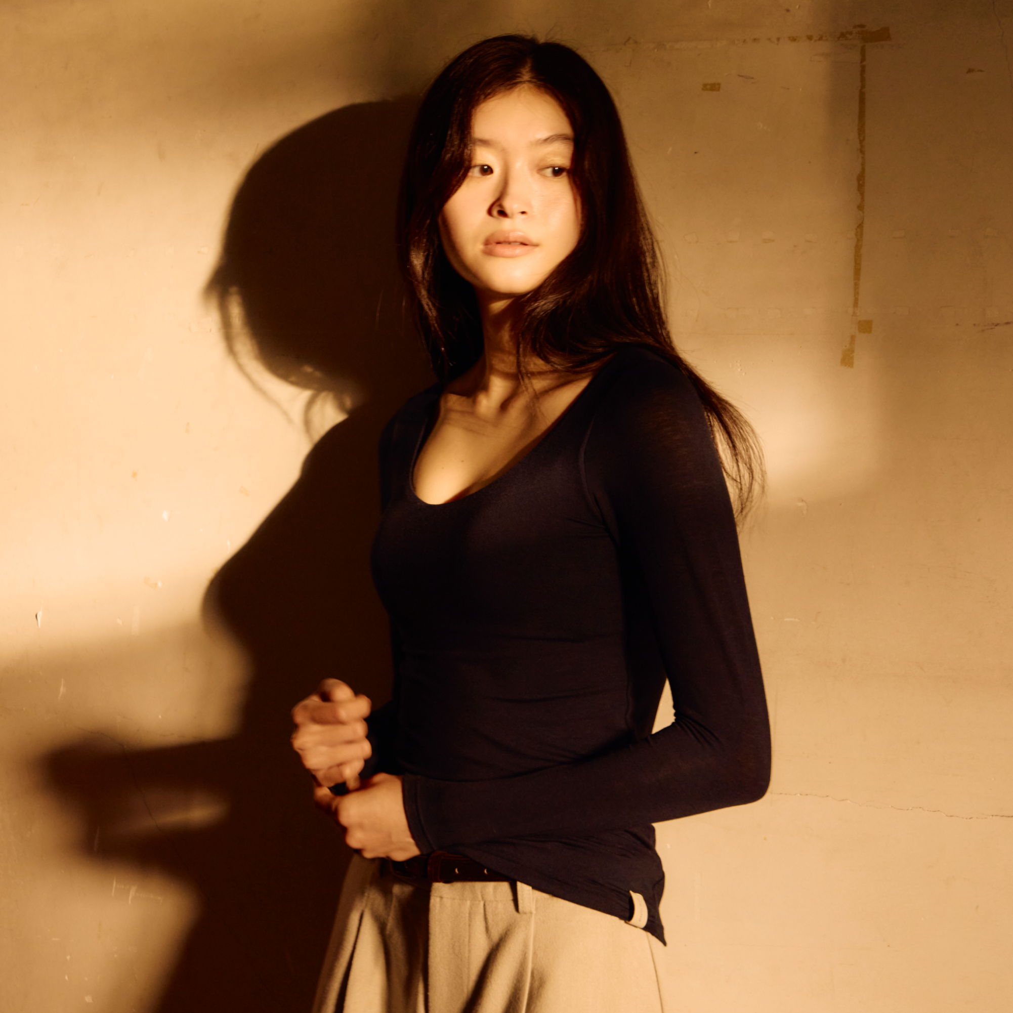 Long Sleeve 3D Bra T-Shirt (FEMALE)