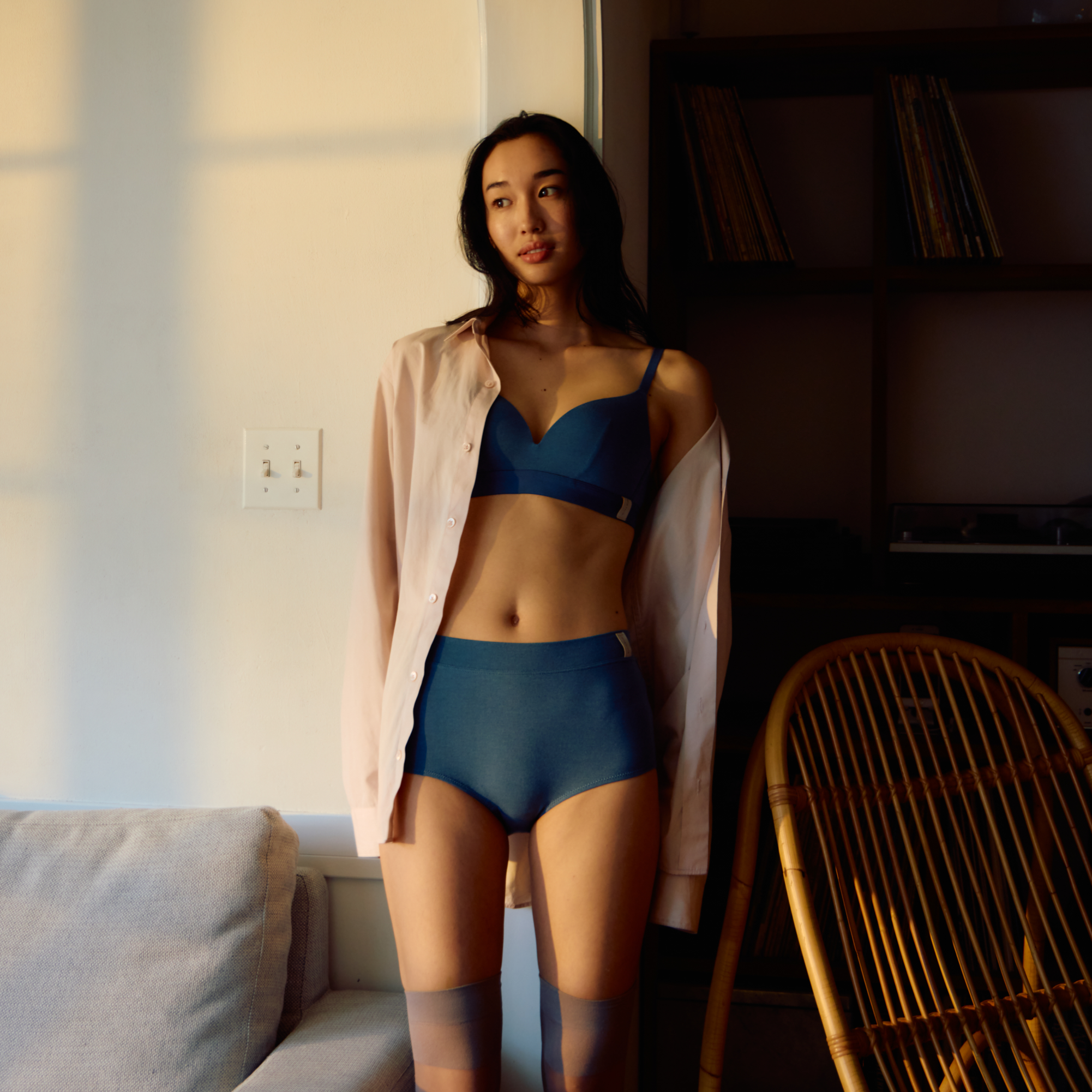 High Waist Full Cover Bikini