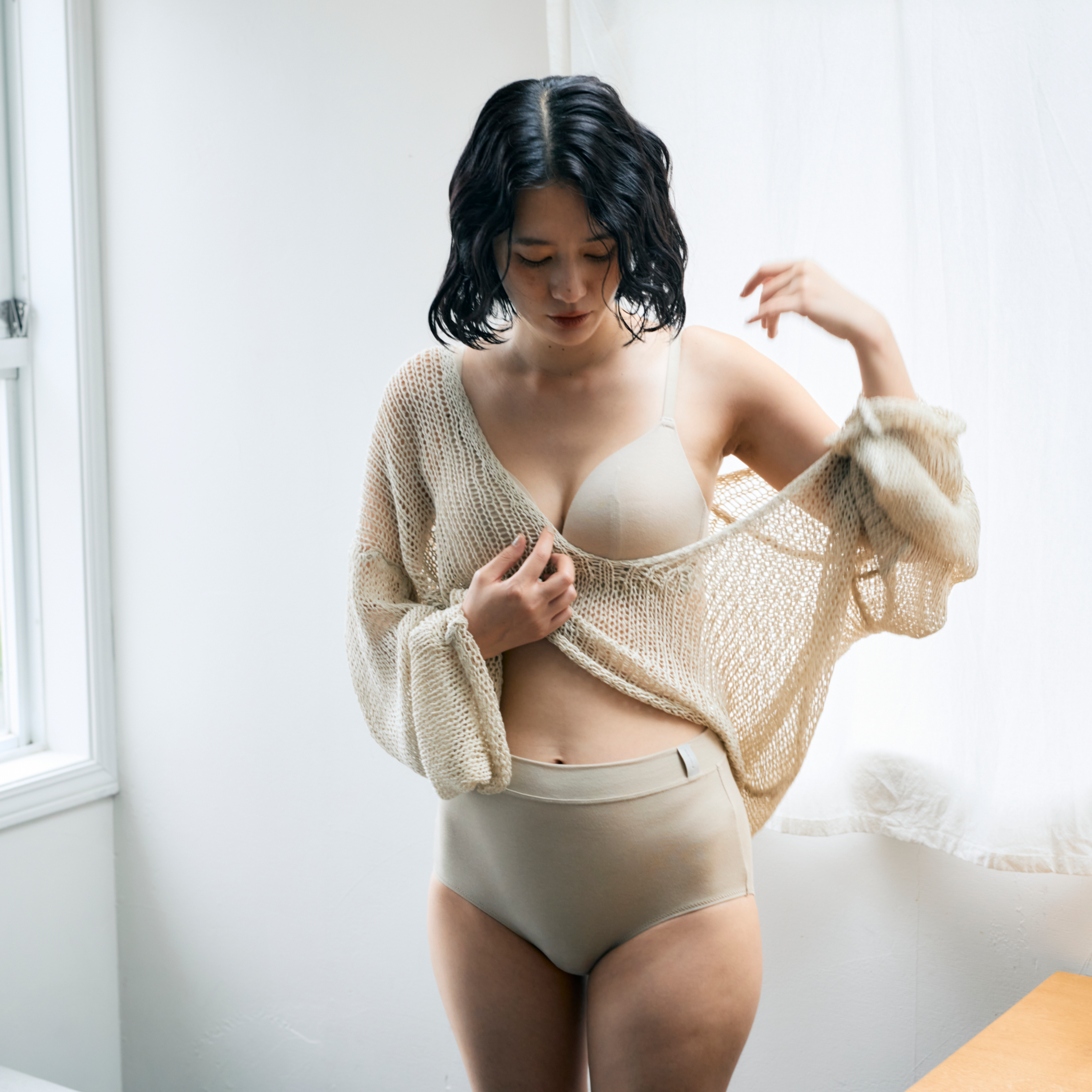 High Waist Full Cover Bikini
