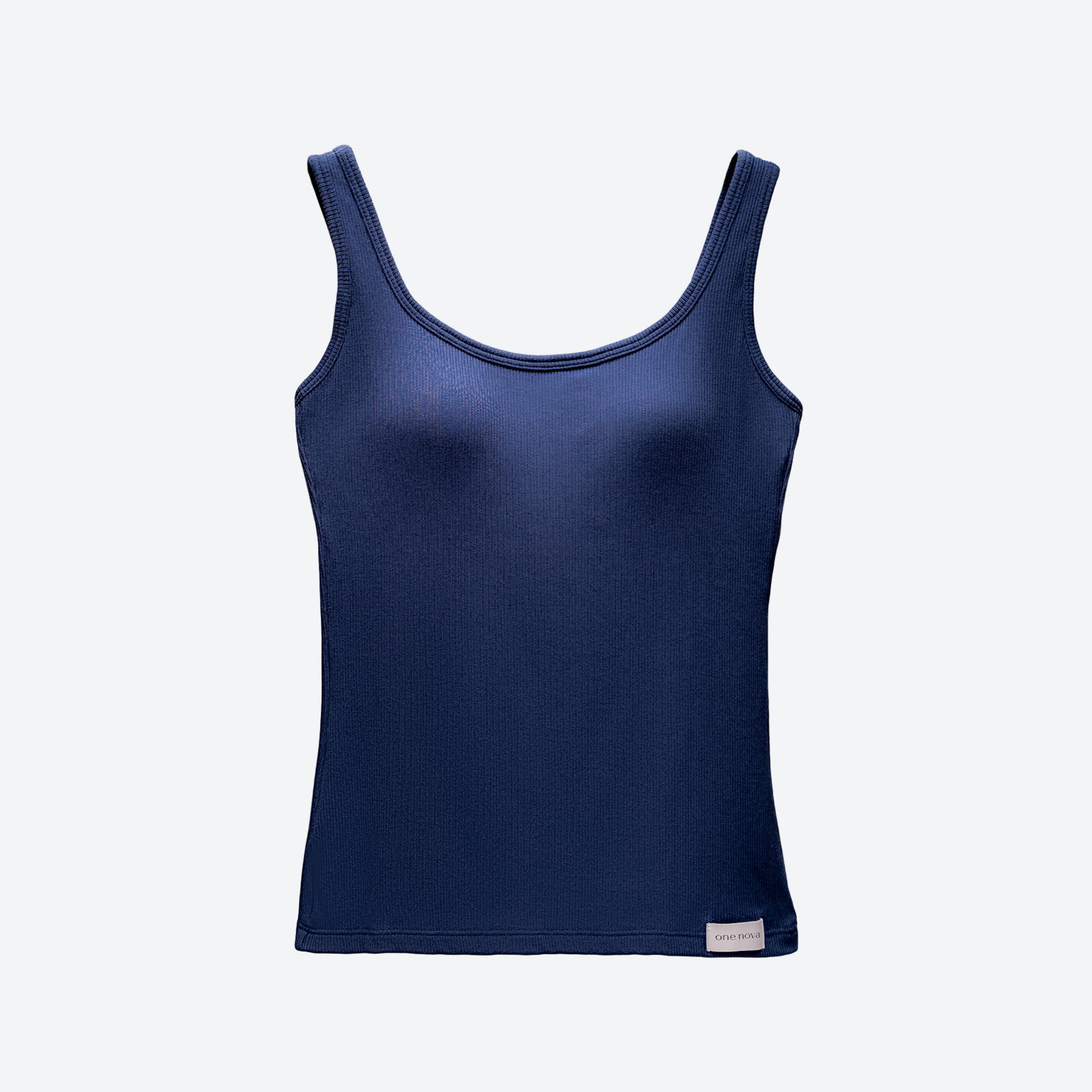 [nova wool®] Ribbed 3D Bra Tank (FEMALE)